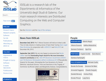 Tablet Screenshot of isislab.it